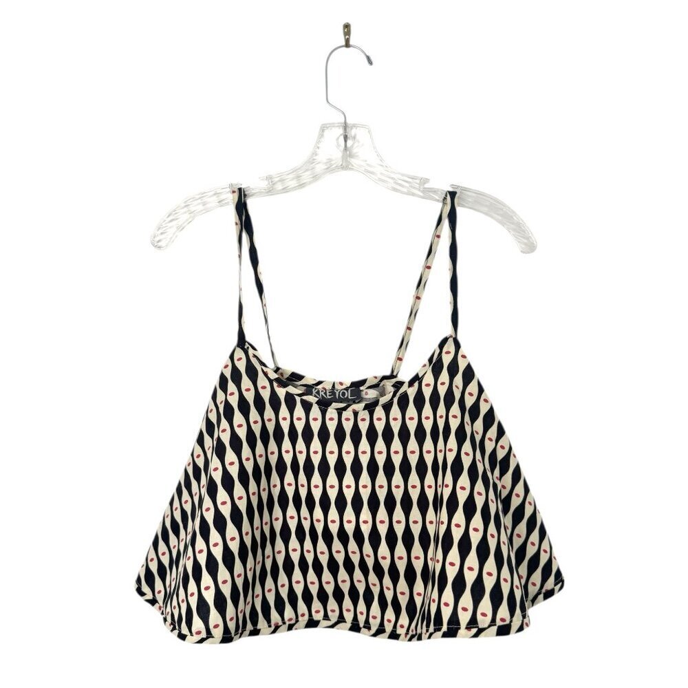 KRÉYOL 2-piece Set Pencil skirt and spaghetti strap swing top - Picture 4 of 10